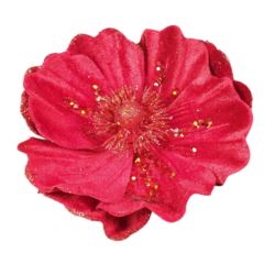 MAGNOLIA NA PIKU VELVET 15CM ŚR. RED