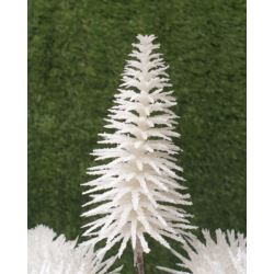 CHOINKA MINI 10CM 5x PIK WHITE FROZEN GLITTER CHOINKA MINI 10CM 5x PIK WHITE FROZEN GLITTER