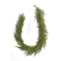 GIRLANDA SOSNA NORFOLk 180CM USB-LED XYD035 GREEN