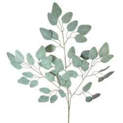 LIŚĆ LAUROWY GAŁĄZKA 65CM POWDER GREEN