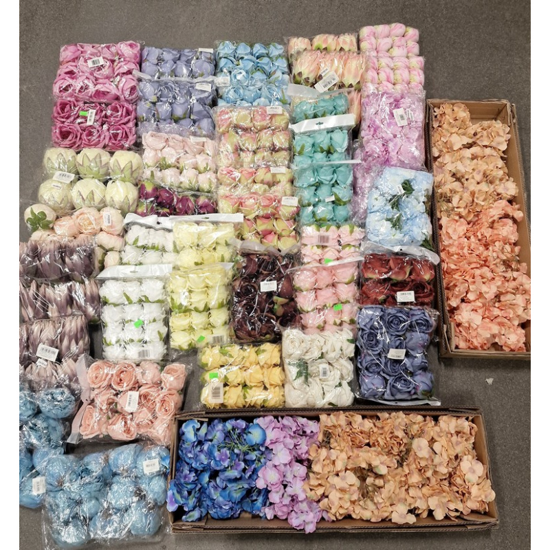 REST GŁÓWEK KWIATOWYCH -50% MIX KOLORÓW