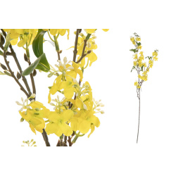 OBIELA GAŁĄZKA KWITNĄCA 90CM YELLOW