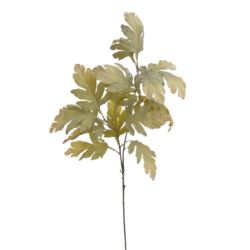 LIŚCIE DĘBU GAŁĄZKA 100CM OLD GREEN YELLOW