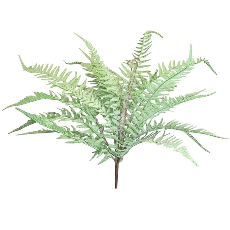 PAPROĆ BUKIET  62CM 21 LIŚCI RT POWDER GREEN