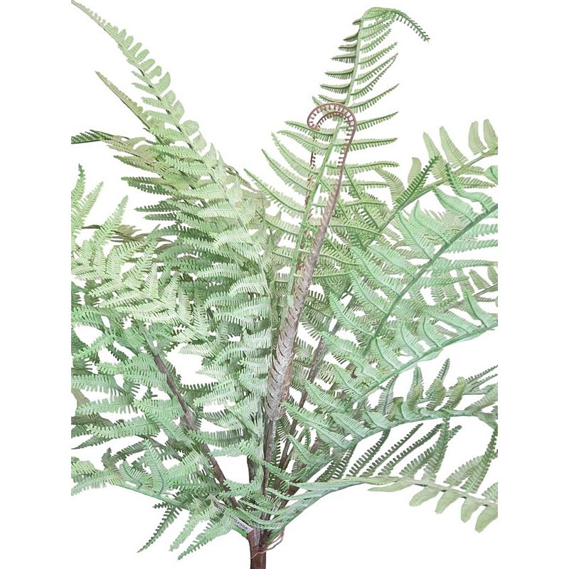 PAPROĆ BUKIET  62CM 21 LIŚCI RT POWDER GREEN