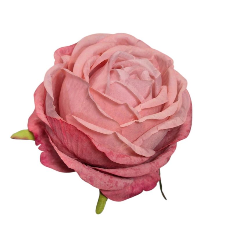 RÓŻA GŁOWKA 8CM NEW POPPY ROB AUTUMN PINK