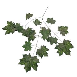 LIŚĆ OMSZAŁY KLON GAŁĄZKA 68CM POWDER GREEN