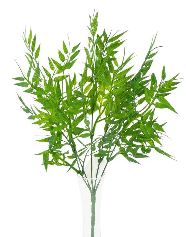 BAMBUS DROBNY BUKIET DODATEK 40CM GREEN