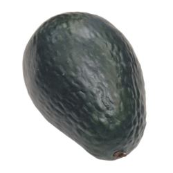 AWOKADO OWOC 9,5CM X 6,5CM  /J-A01 DK GREEN