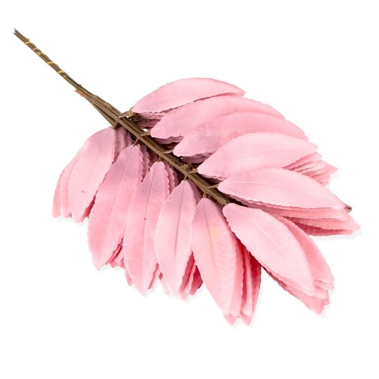 LIŚĆ LAUROWY 47CM / 0746MP(10) MAUVE PINK