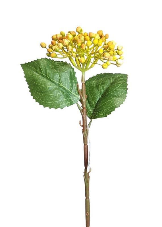 HORTENSJA PĄCZKI – DODATEK 42CM CH007 YELLOW GREEN