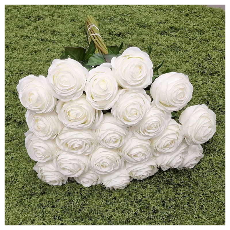 RÓŻA PEONIOWA POJ. 9CM KAR564 NEW CREAM