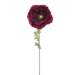 MAK POJEDYNCZY FLOCK STEM 77CM FMN1012 EGGPLANT