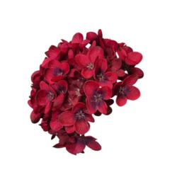 HORTENSJA DROBNA – GŁOWA 14CM MY110 DK RED