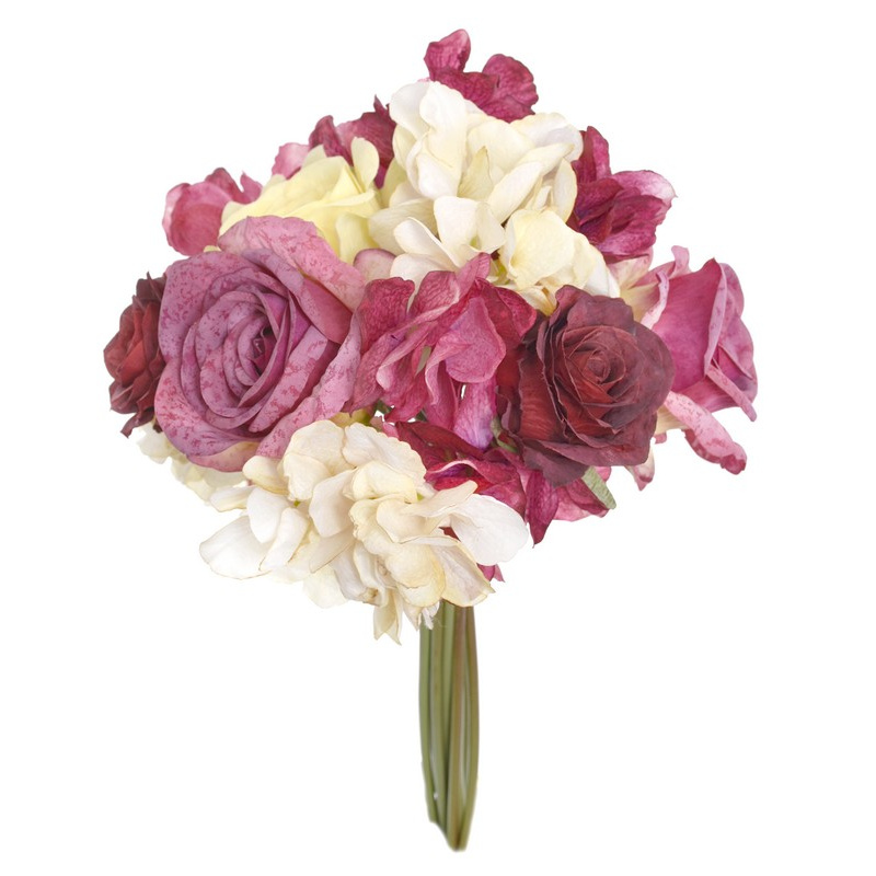 BUKIET MIX RÓŻA HORTEN 39CM TAJ1015 SWEET FUCHSIA