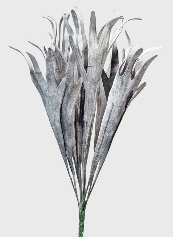 ŁOSIA ROGI BUKIET 10 LIŚCI 42CM CV32812 GRAY