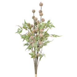 POLNY BUKIET Z OSTAMI CER90-21007 69CM PINK GREEN