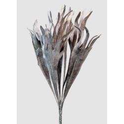 ŁOSIA ROGI BUKIET 10 LIŚCI 42CM CV32812 GRAY BROWN