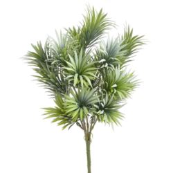 BUKIET MINI JUKA 5 GAŁĄZEK 38 CM POWDER GREEN