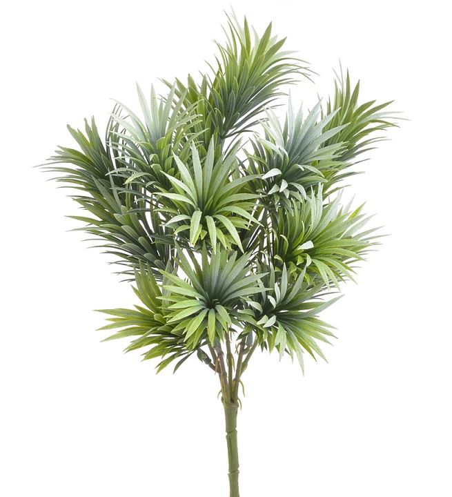 BUKIET MINI JUKA 5 GAŁĄZEK 38 CM POWDER GREEN