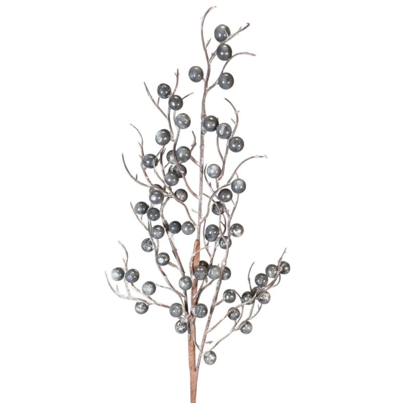 GAŁĄZKA OWOCE 58CM GRAY