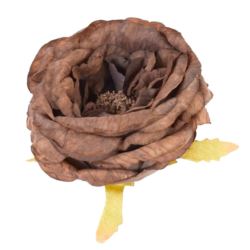 RÓŻA DZIKA VINTAGE – GŁÓWA 9CM BROWN CHOCOLATE