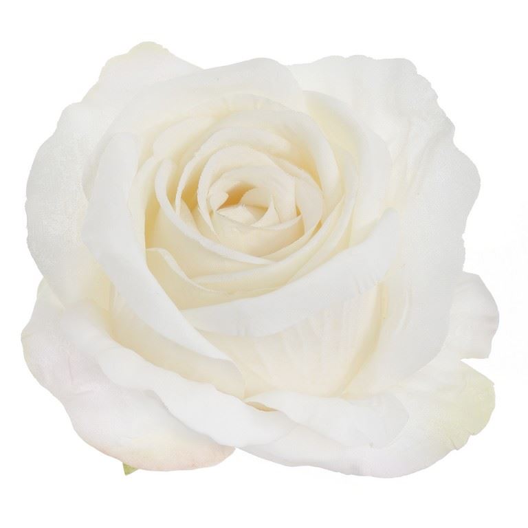 RÓŻA ROZWINIĘTA GŁOWA VITAGE 10CM TAJ1023 VANILLA