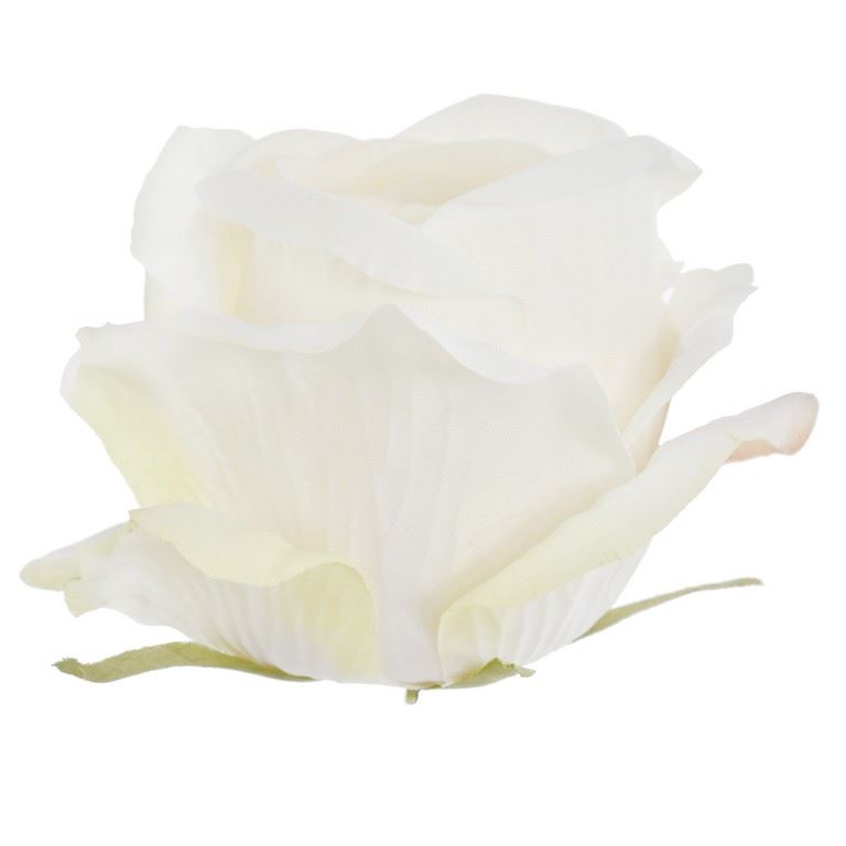 RÓŻA ROZWINIĘTA GŁOWA VITAGE 10CM TAJ1023 VANILLA