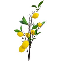 CYTRYNA GAŁĄZKA OWOCE POŁYSK 92CM YELLOW