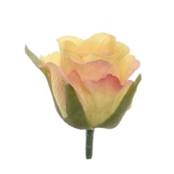 RÓŻA GŁÓWKA PĄK 4,5CM TAJ1031 YELLOW