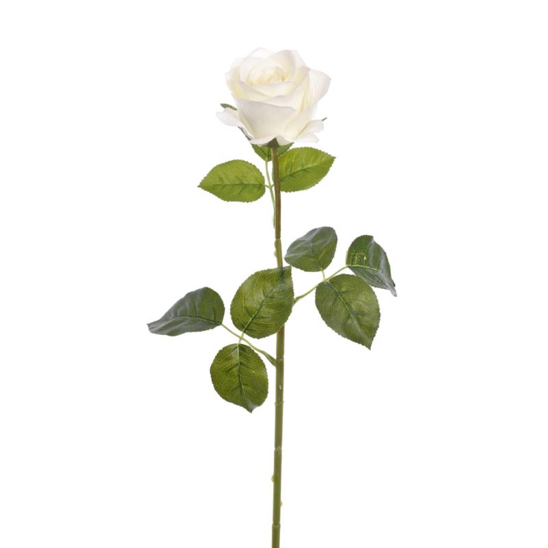 RÓŻA NA ŁODYDZE 68CM TAJ1029 RT CREAM RÓŻA NA ŁODYDZE 68CM TAJ1029 RT CREAM