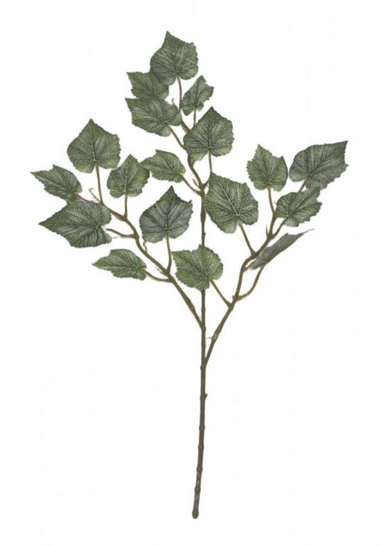WIOBLUSZCZ GAŁĄZKA LIŚCIE  52CM POWDER GREEN