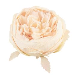 PEONIA GŁOWA VINTAGE 9CM OLD PEACH GREEN