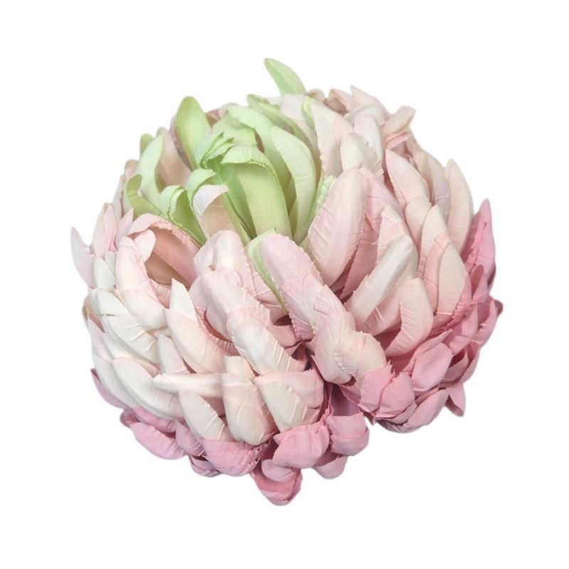 CHRYZANTEMA 12CM KCH30 TF062 GREEN LT.PINK
