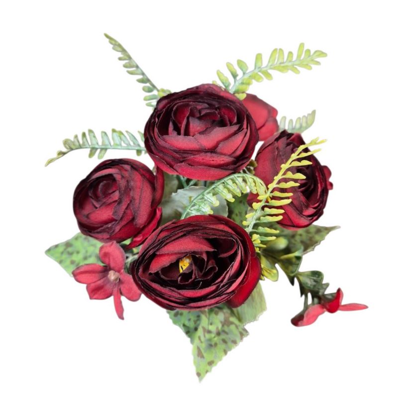 JASKIER BUKIECIK Z DODATKAMI CV40712 BURGUNDY