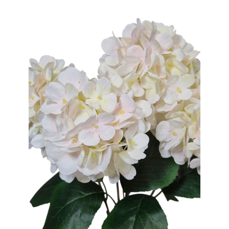 HORTENSJA BUKIET 5-KWIATOWY 40CM CREAM PINK